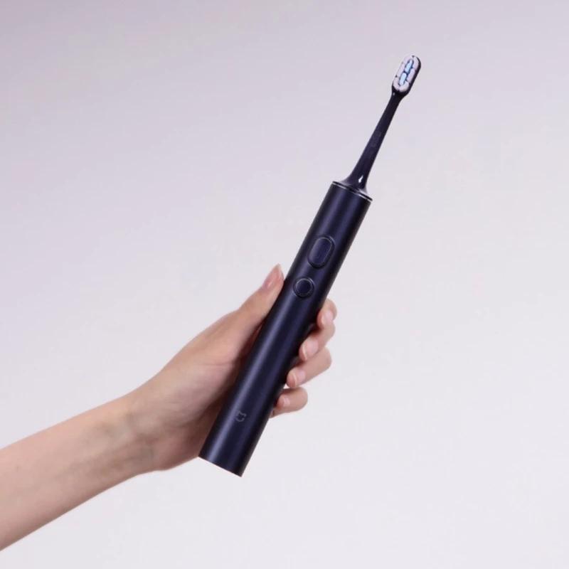 Brosse à dents électrique sonique Mijia T700 avec écran LED, étanche IPX7, poils ultra-denses et sou