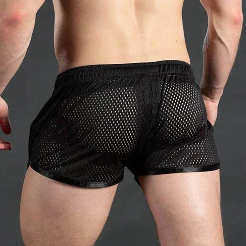 2025 nouveaux pantalons de sport respirants pour hommes, pantalons de forgeage en maille à séchage r