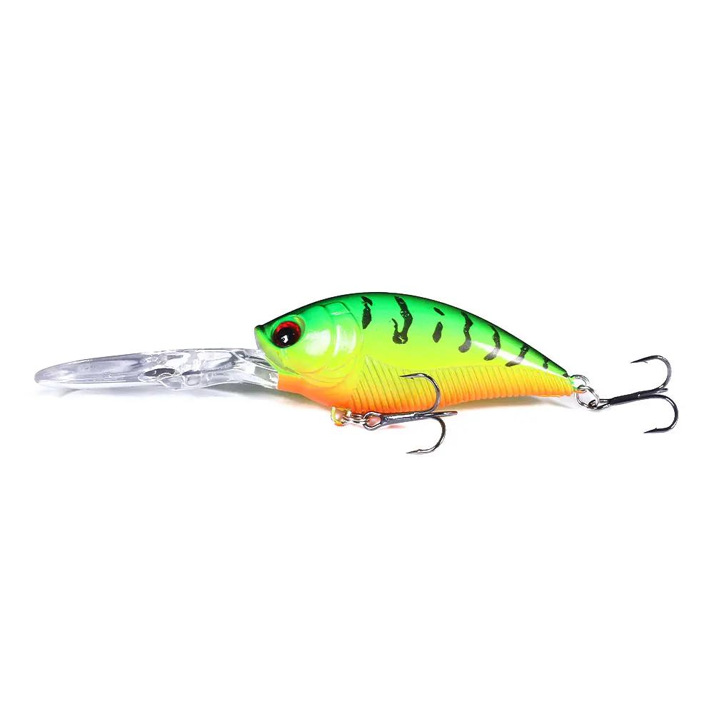 Hengjia 12.5 cm 20.5g manivelle leurre leurre de pêche brochet carpe pêche artificielle dur appât Wo