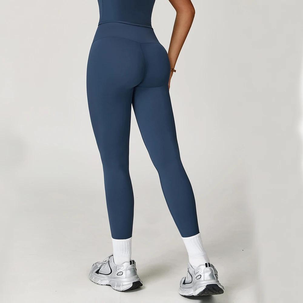 Nouveaux Leggings de Yoga Taille Haute pour Femme, Extensibles, Effet Push-Up, pour Fitness et Cours