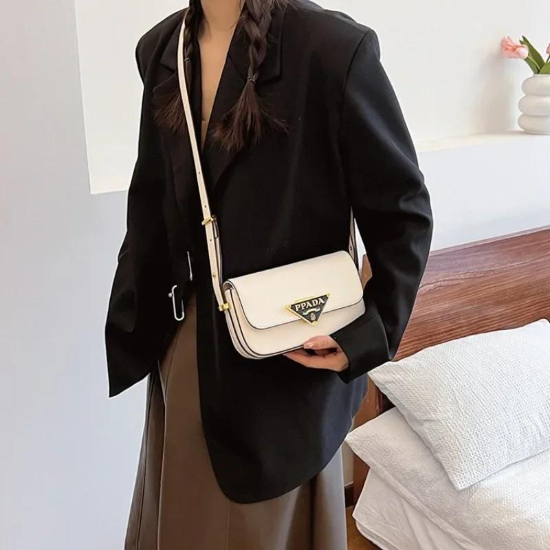 Sac bandoulière vintage élégant grande capacité pour femme, design de niche, décontracté, pour le sh