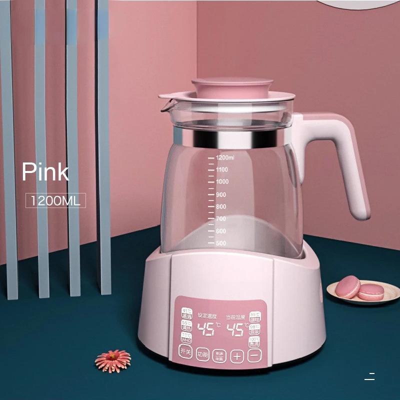 Régulateur de lait thermostatique pour bébé, 1,2 l, bouilloire, eau chaude, Pot isolant intelligent,