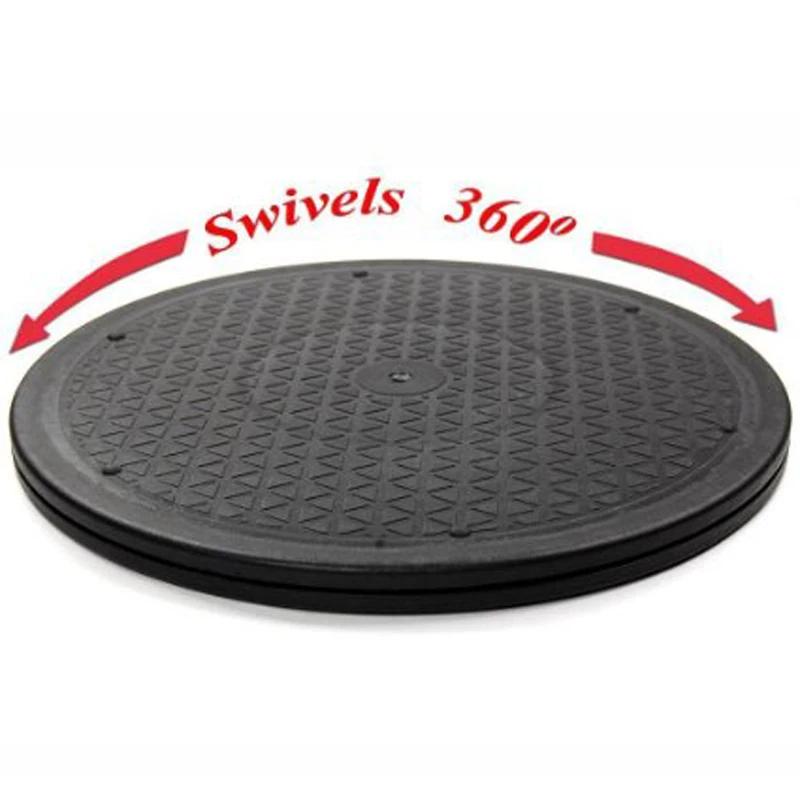 Support roulements à billes en acier pivotant robuste de 8 à 12 pouces pour moniteur TV plateau tour