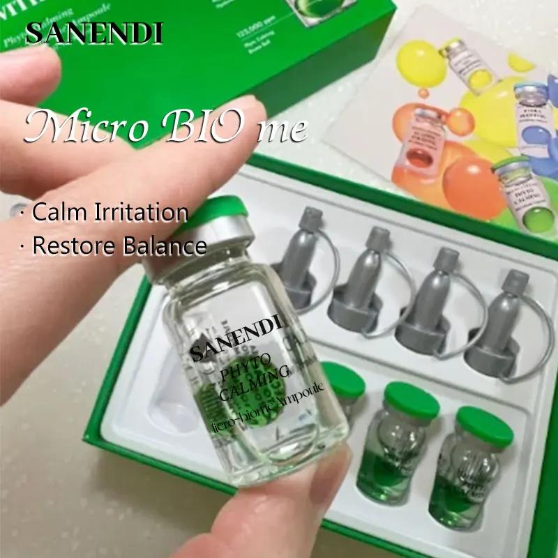 Ampoule microbiome pour sérum pour le visage, rehausse l'hydratation profonde avec acide hyaluroniqu