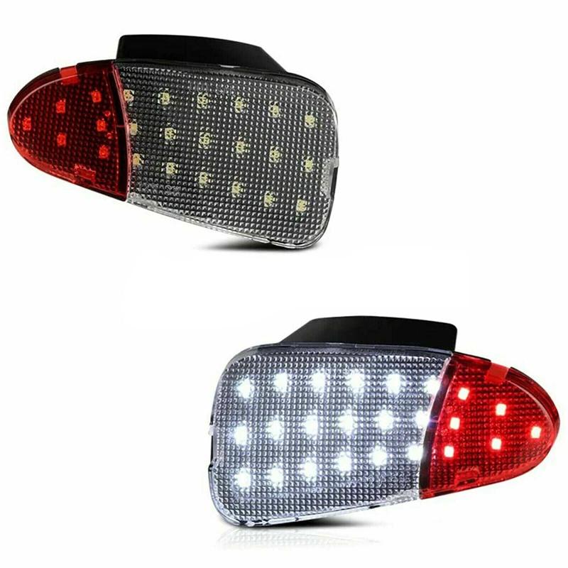 1 paire de panneau de porte intérieure LED, lampe de courtoisie pour accessoires de voiture légers 1