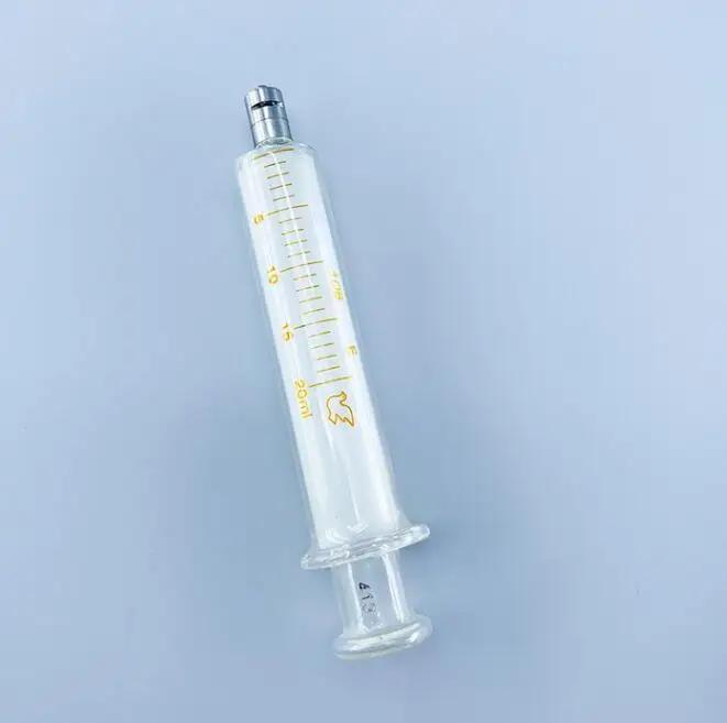Seringue en verre à tête verrouillable Luer, 1ml, 2ml, 2.5ml, 5ml, 10ml, 20ml, 30ml, 50ml, 100ml, se