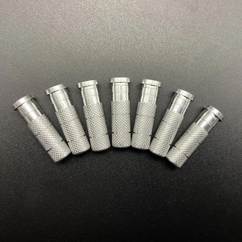 Insert en aluminium de qualité supérieure, diamètre intérieur 6.2mm, flèches en carbone, arbre de ti