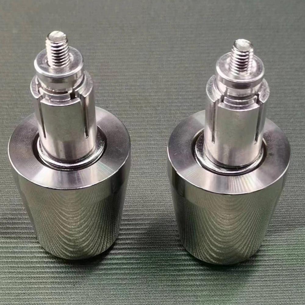 Embouts de poignées de moto en acier inoxydable, pour Suzuki GSR750, GSR600, GSR400, GSR GSX1400, GS