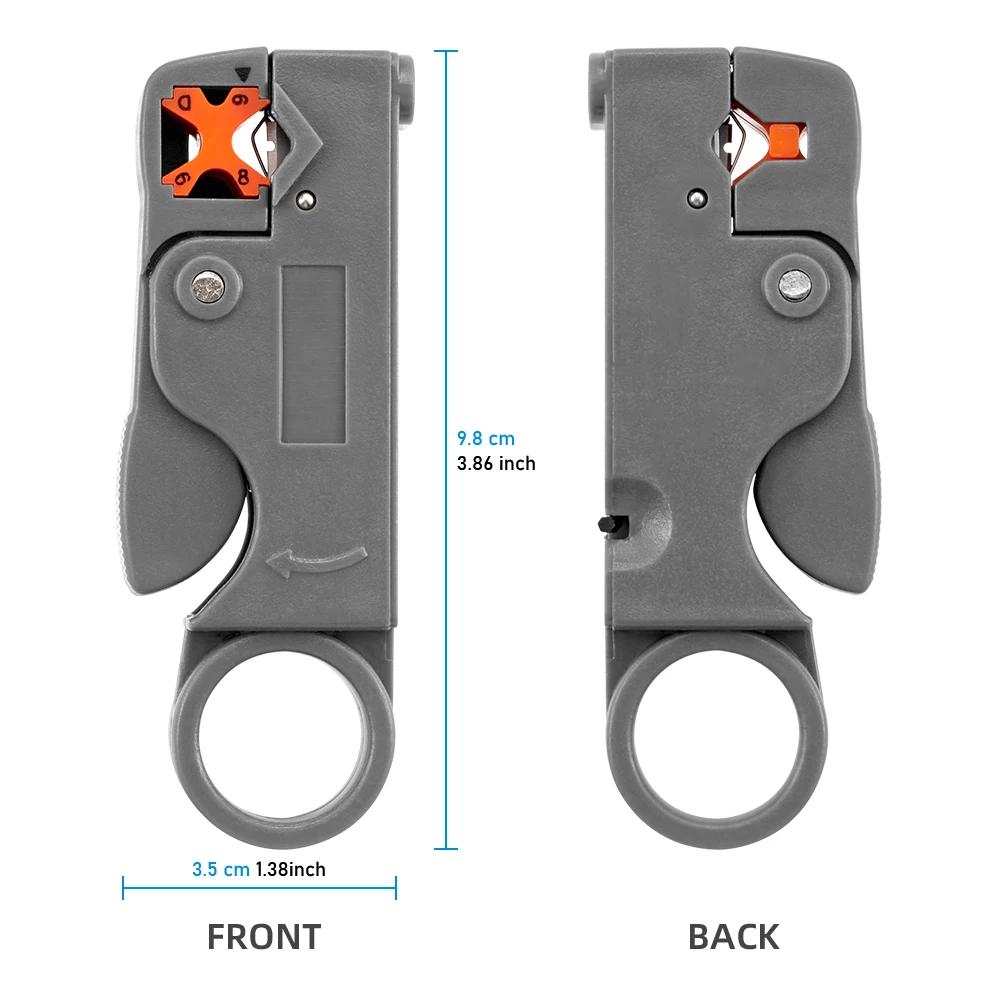 Pince à dénuder, outils de câbles métalliques de décantation, dénudeur, clé hexagonale en acier inox