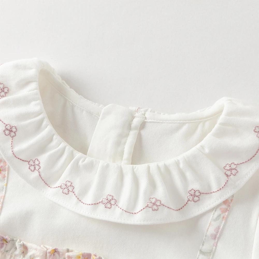 Ensemble 2 pièces T-shirt et pantalon pour enfants Dave Bella – Leggings et hauts à manches longues 