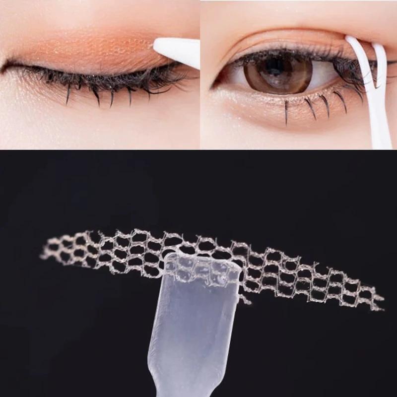 Bande adhésive double pli furtive pour paupières, 480 pièces, autocollant en Fiber de dentelle, rayu