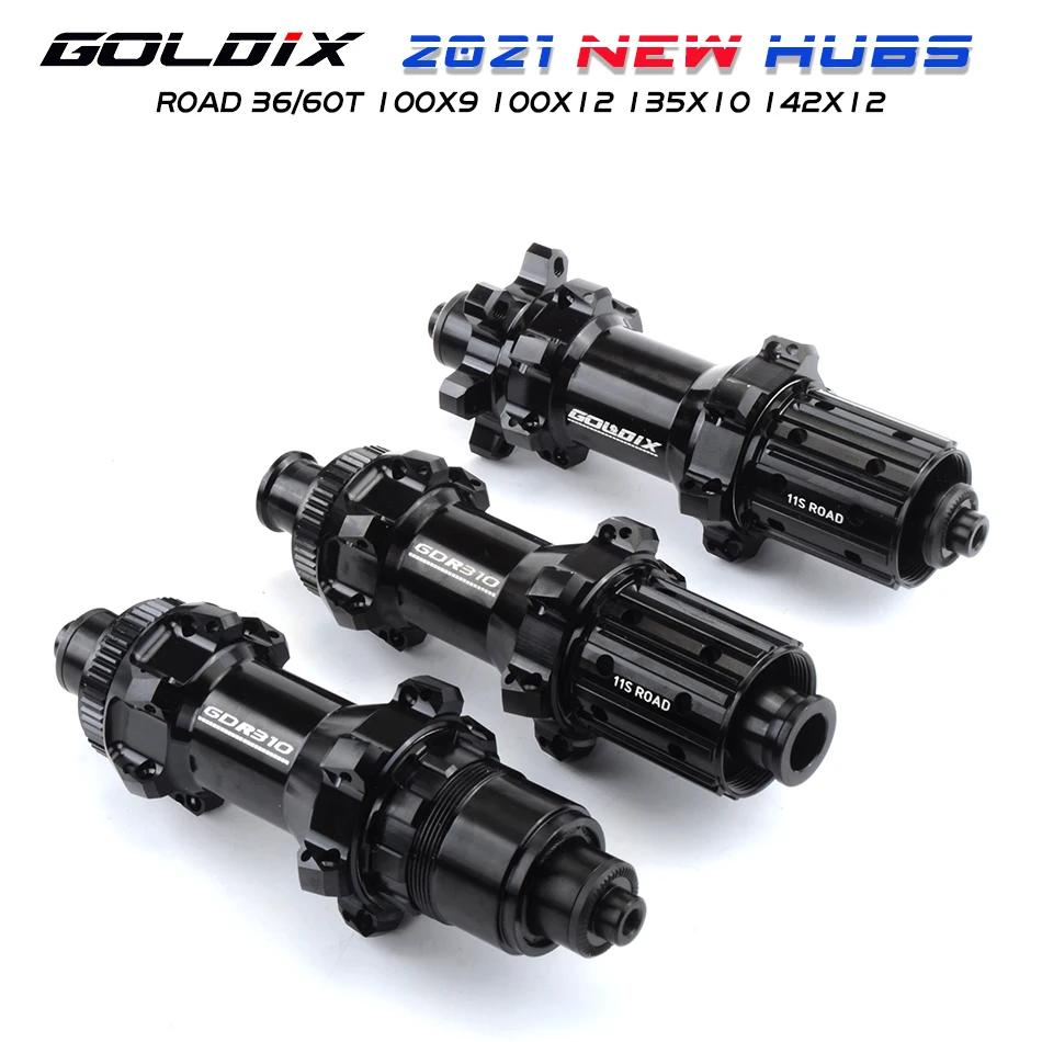 GOLDIX-Moyeu de frein à disque de vélo GDR310, traction droite, roue HG XDR 24 trous, noyau HG ultra