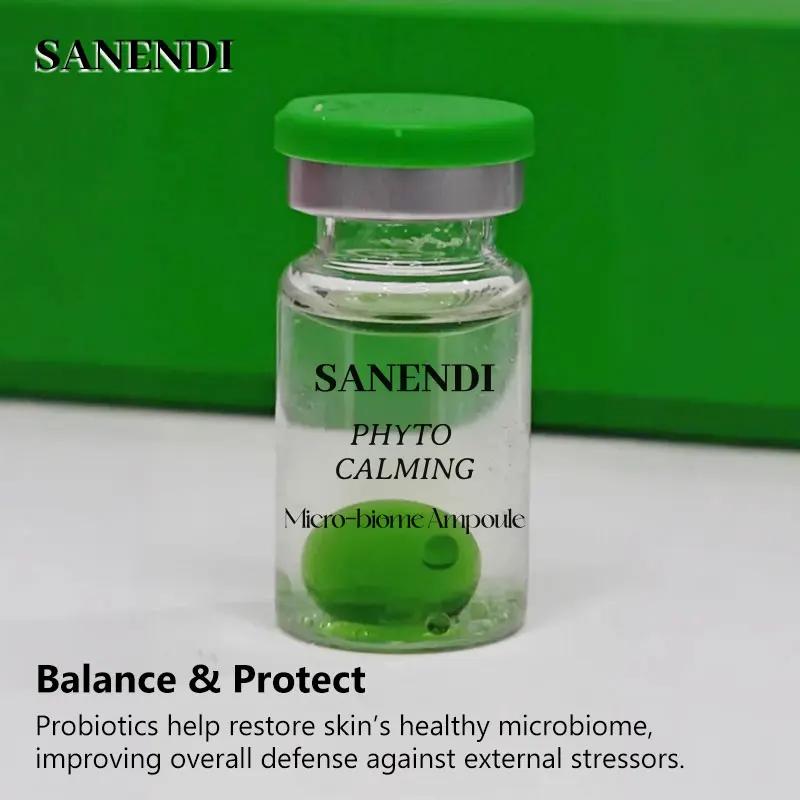 Ampoule microbiome pour sérum pour le visage, rehausse l'hydratation profonde avec acide hyaluroniqu