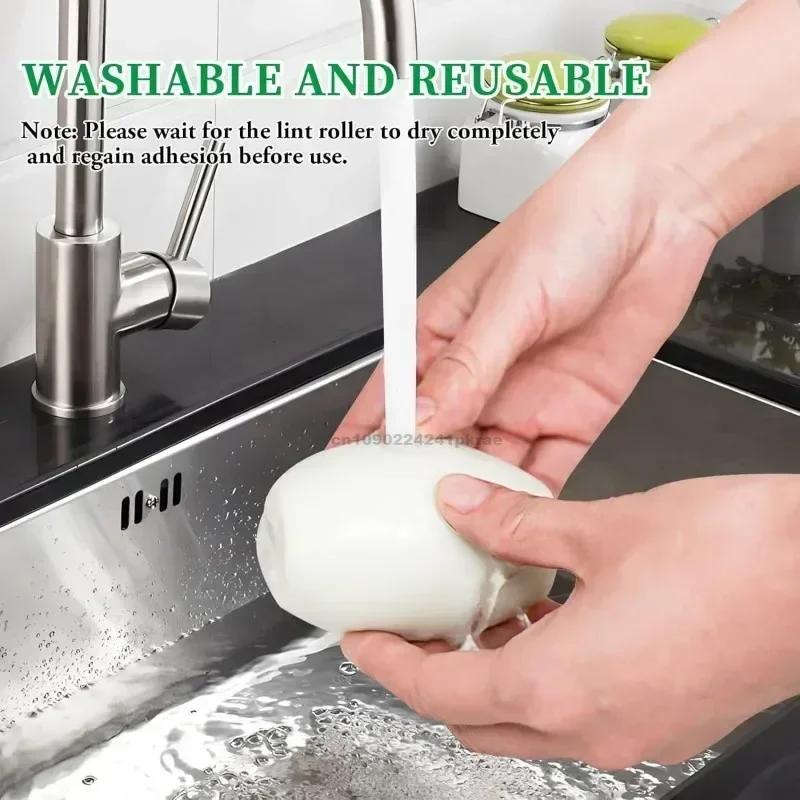 Rouleau d'épilation réutilisable pour animaux de compagnie, dissolvant de fourrure lavable pour vête