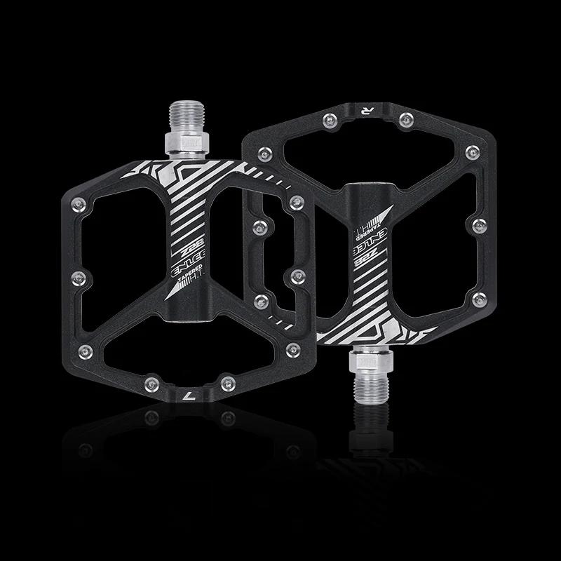 ENLEE-Pédale de vélo VTT en alliage d'aluminium, large et plate, XC DH, pédales de vélo ultra légère