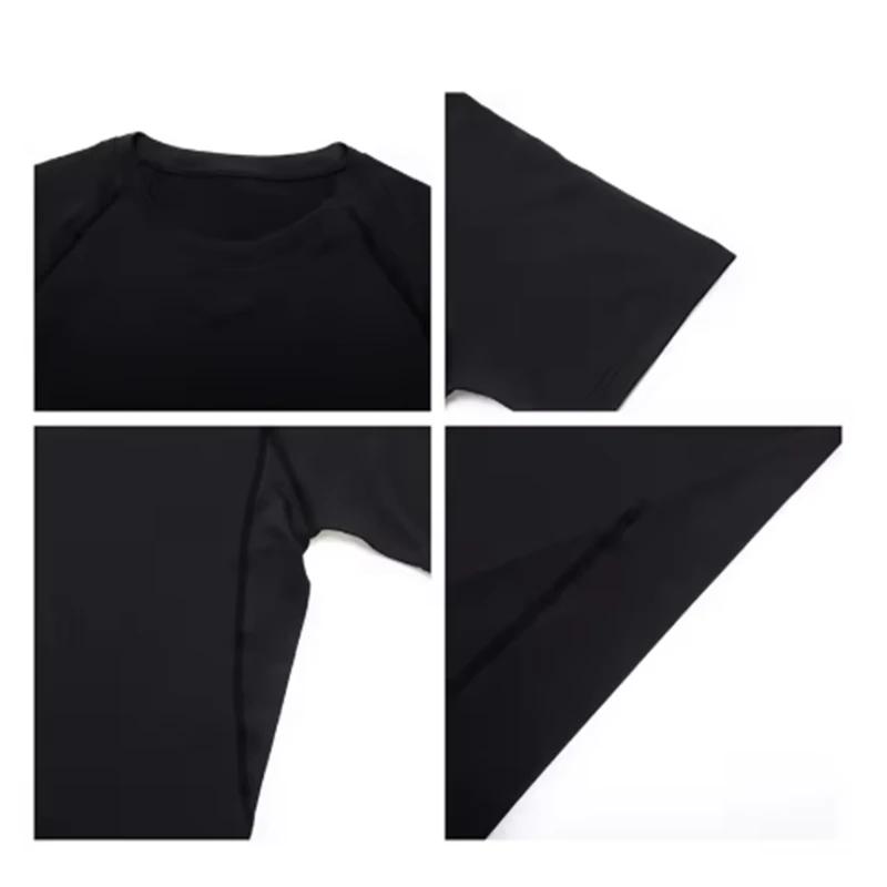 Nouveau T-shirt de compression pour homme, fitness, gym, super-héros, sport, course à pied, Rashgard