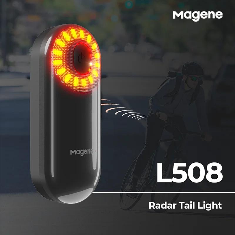 Magene Radar feu arrière de vélo L508 lampe de détection de frein arrière de vélo tige de selle char