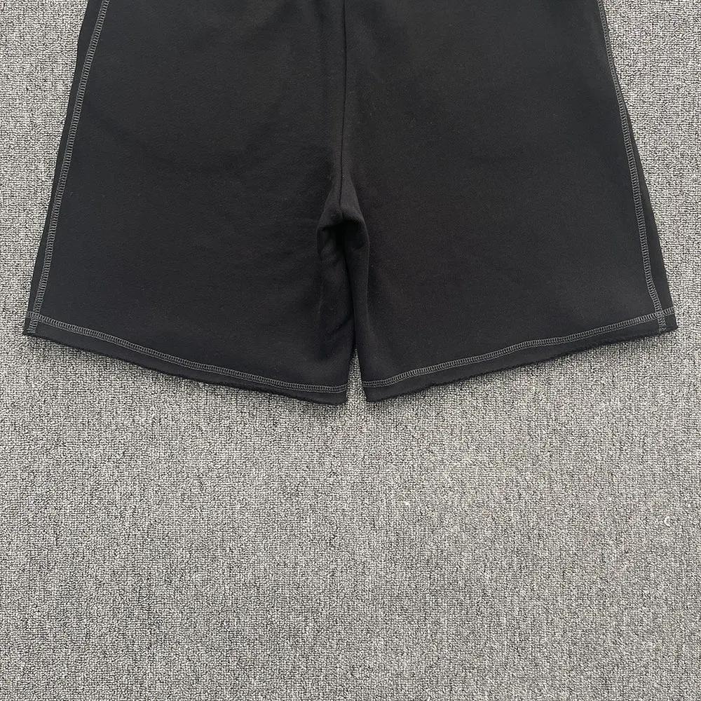 SY-218 Short de jogging unisexe en coton, pantalon de sport, survêtement à capuche, vêtements pour h