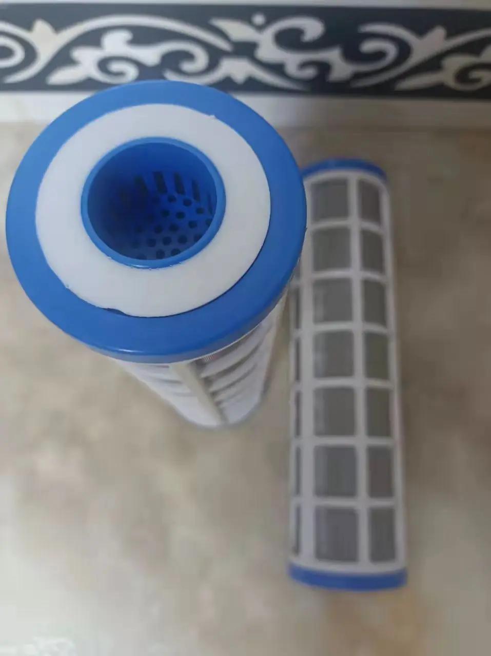 Pré-filtre à cartouche filtrante en treillis métallique d'acier inoxydable de 10 pouces pour la prév