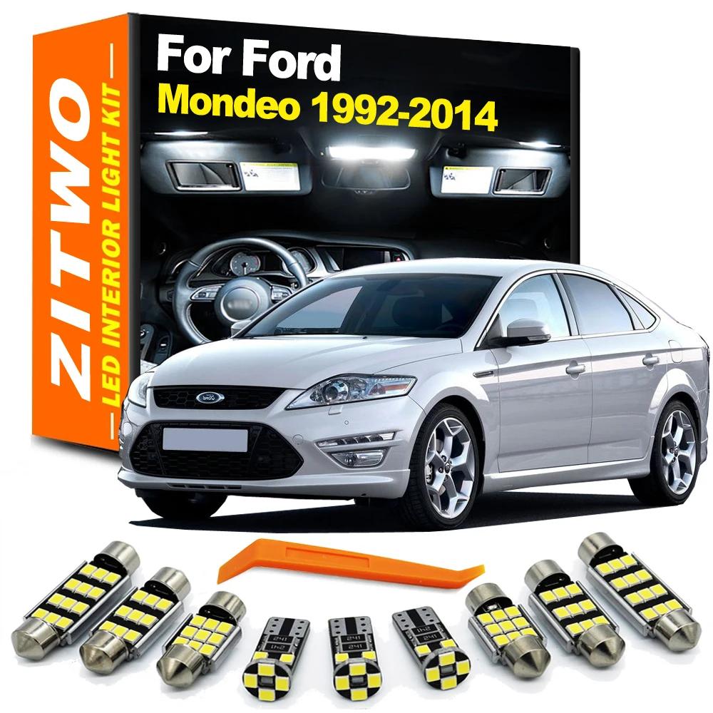 ZITWO Kit d'éclairage intérieur LED de voiture pour Ford Mondeo MK1 MK2 MK3 MK4 III IV 1992- 2008 20