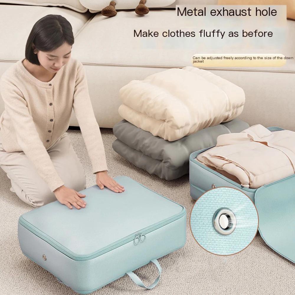 Sac d'emballage de vêtements à Compression, 1 pièce, gain de place, sac d'emballage de vêtements, ra