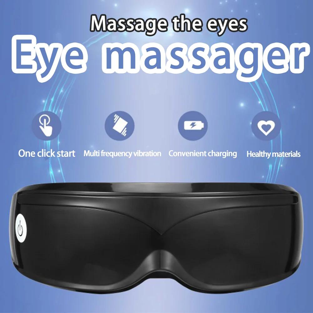 Masseur oculaire avec 9 modes et vibration multifréquence 22 aimants pour massage oculaire soin pour