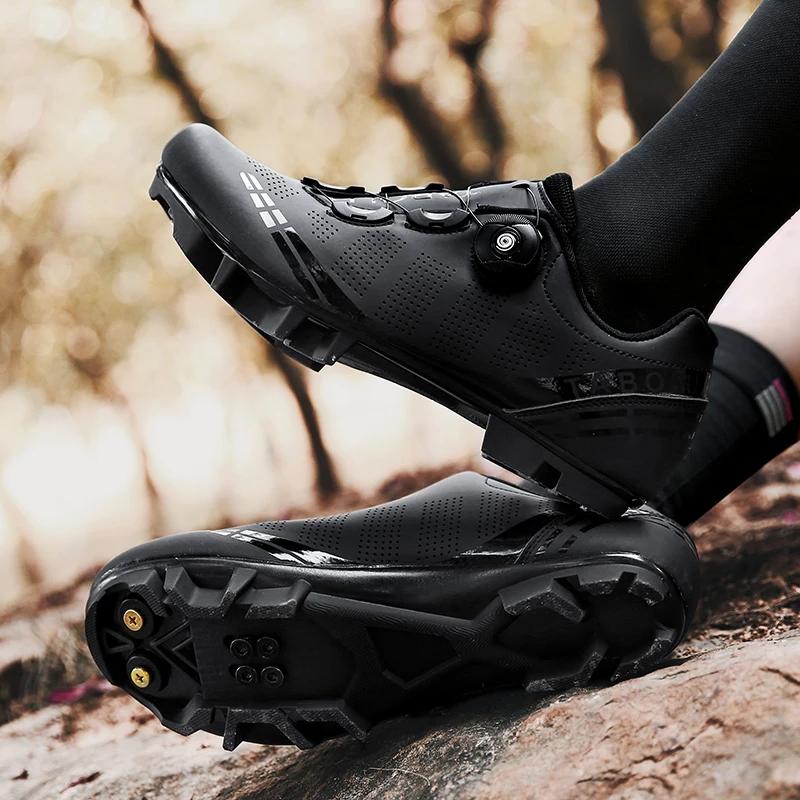 LiXingMing hommes chaussures de cyclisme vtt T72 course en plein air voiture compétition taquet anti