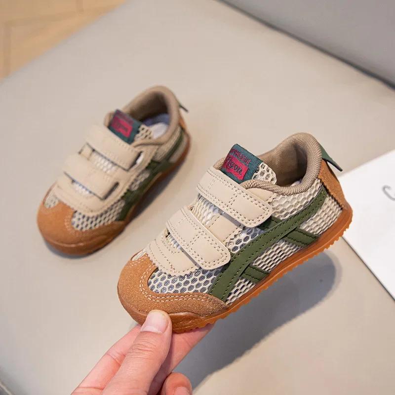Baskets pour enfants garçons filles semelle souple antidérapant décontracté étudiant chaussures de c