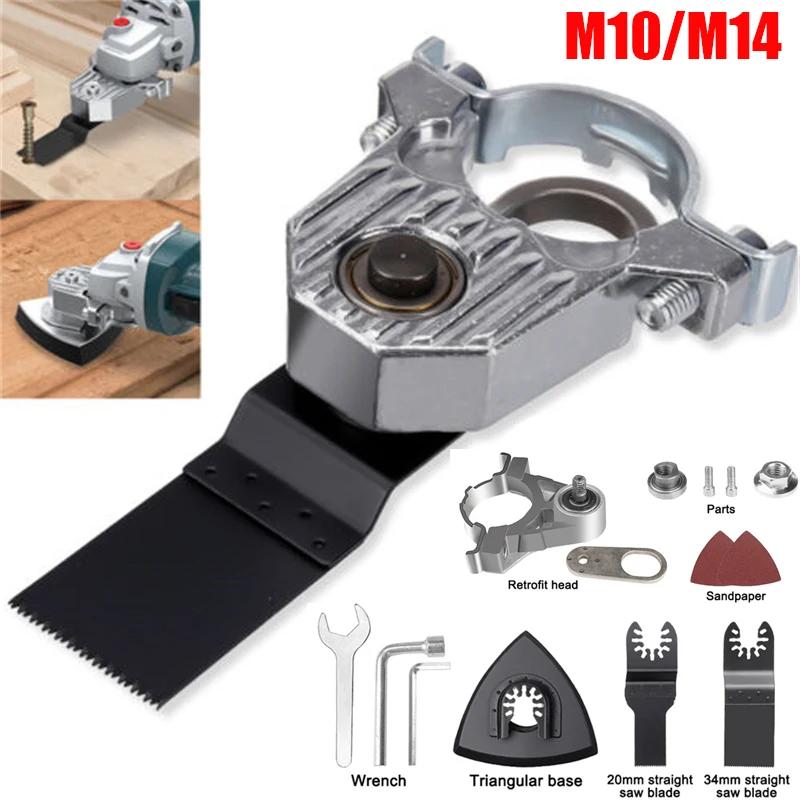 Adaptateur de tête universel de Conversion de meuleuse d'angle M10 M14, pour meuleuse d'angle 100mm 