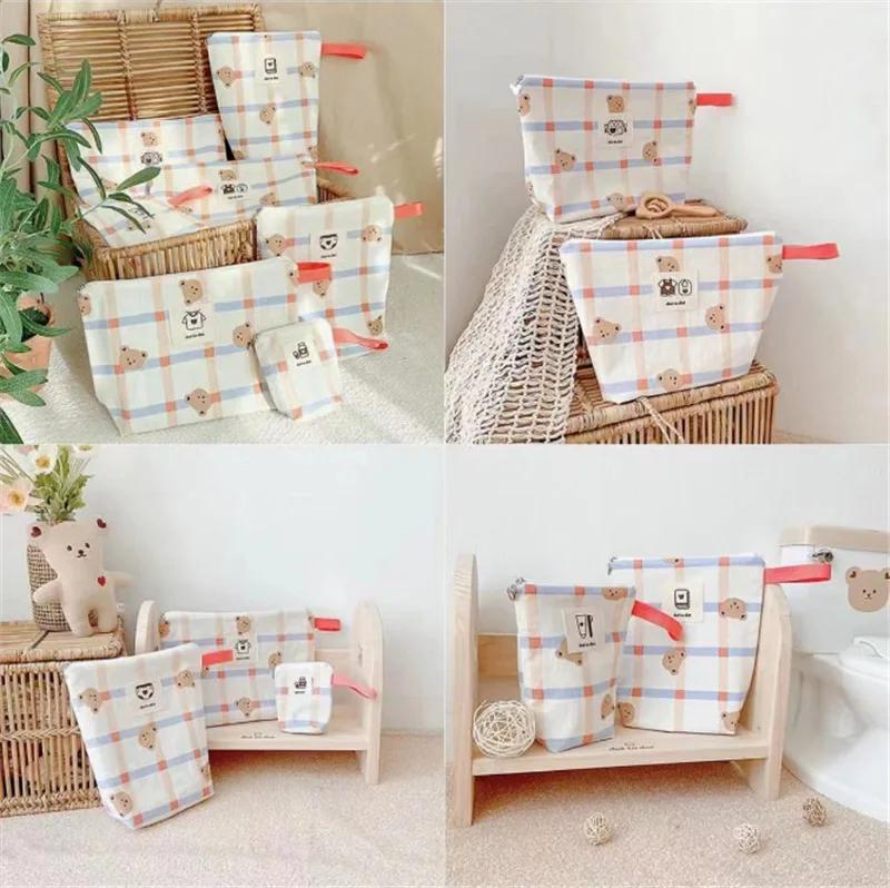 Sac de rangement étanche pour couches de bébé, 7 pièces/ensemble, organisateur de vêtements pour enf
