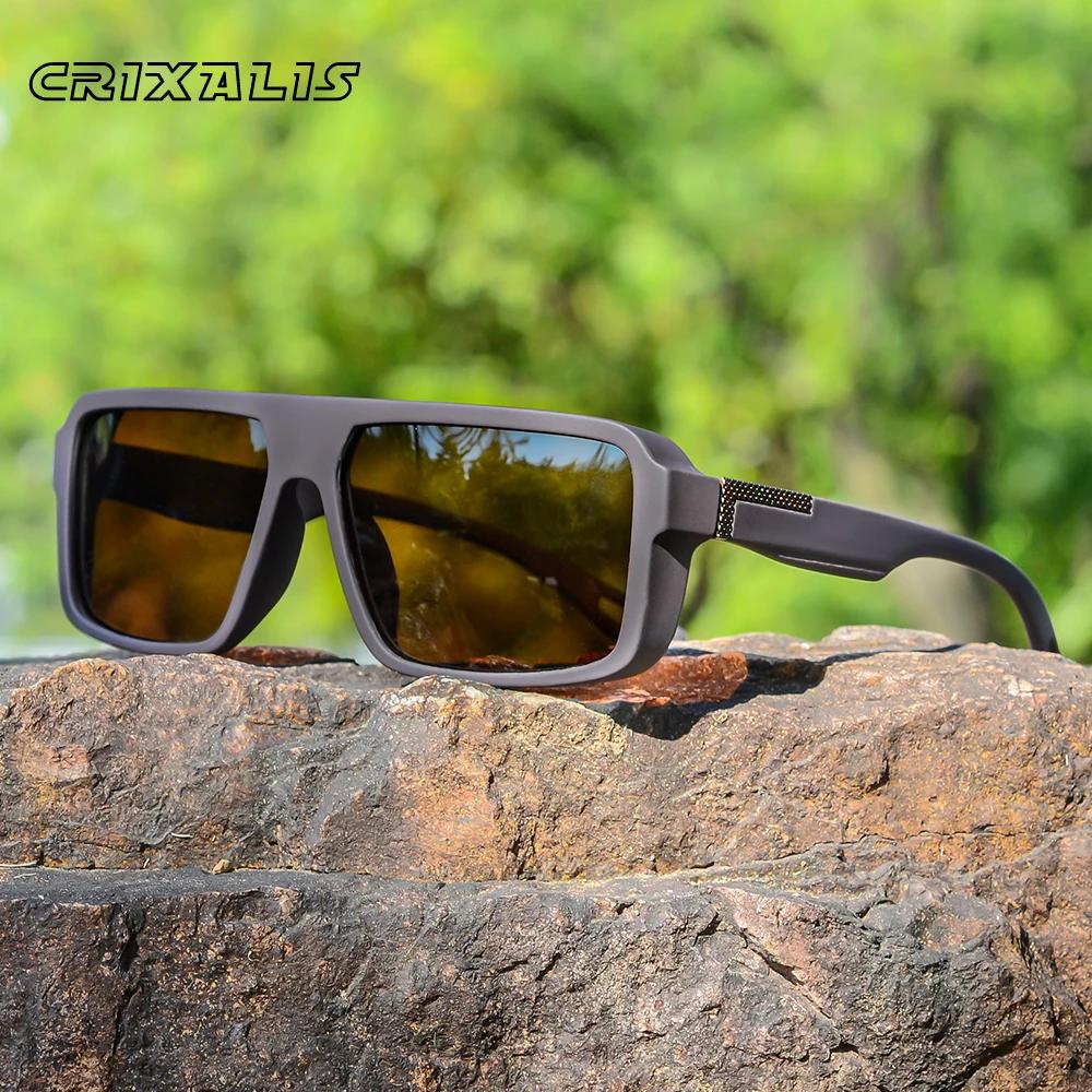 CRIXALIS classique carré lunettes de soleil polarisées pour hommes femmes mode sport lunettes de sol