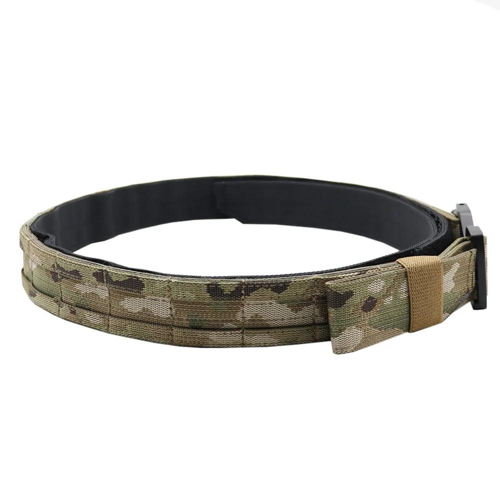 Ronin Style 1.5 pouces ceinture tactique à dégagement rapide boucle en métal chasse Molle ceinture d