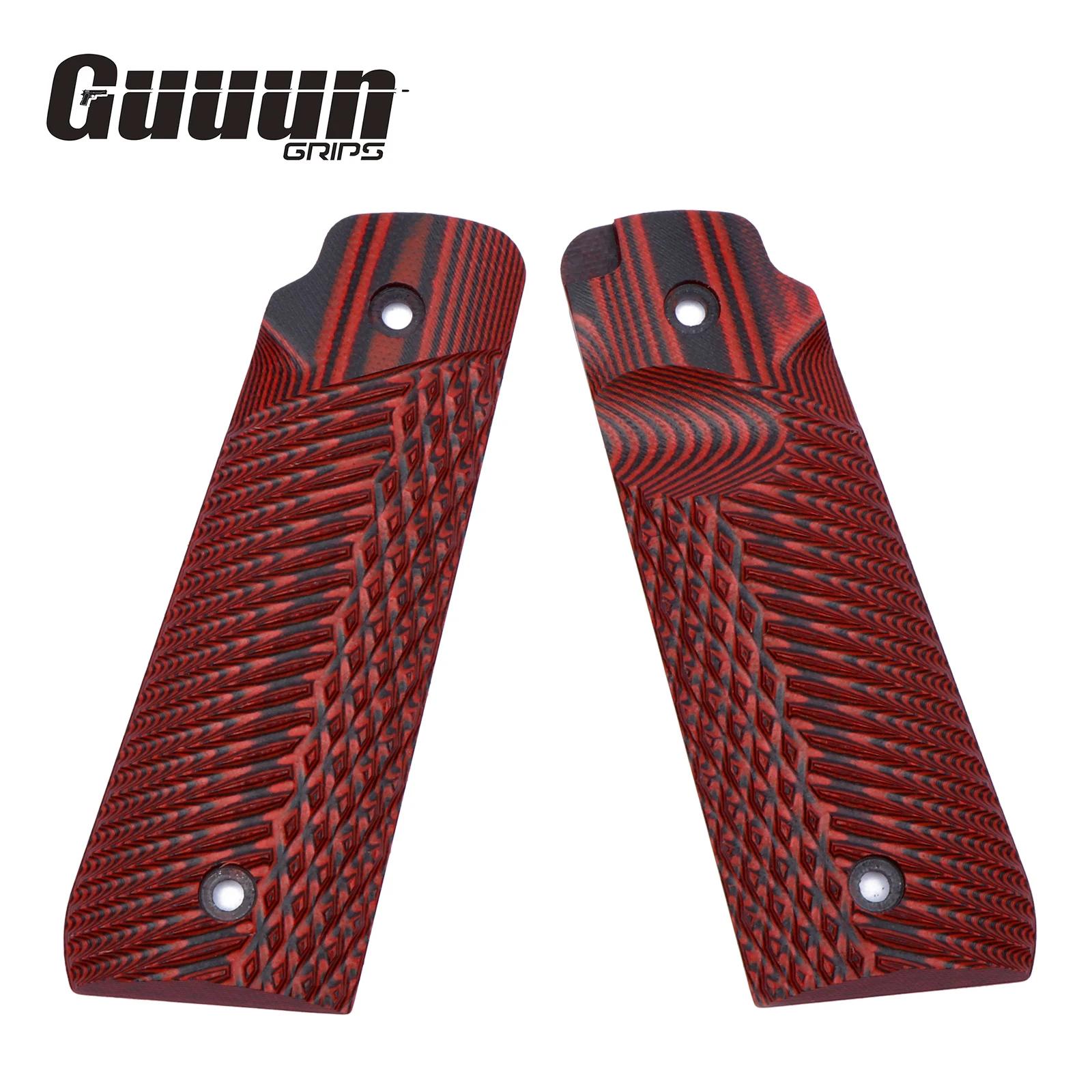 Poignées Guuun Ruger Mark IV 22/45 Lite G10 pour Ruger 22 45 Lite génération 4 NON pour Gen 3, Textu