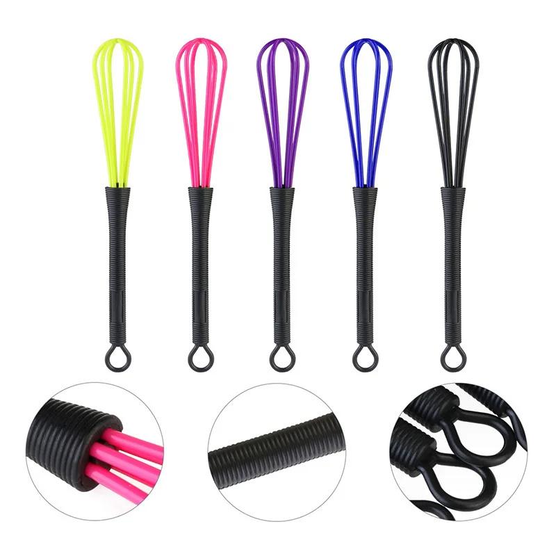 Crème de coiffure en plastique, mélange de couleurs de cheveux, tige d'agitateur, brosse de teinture