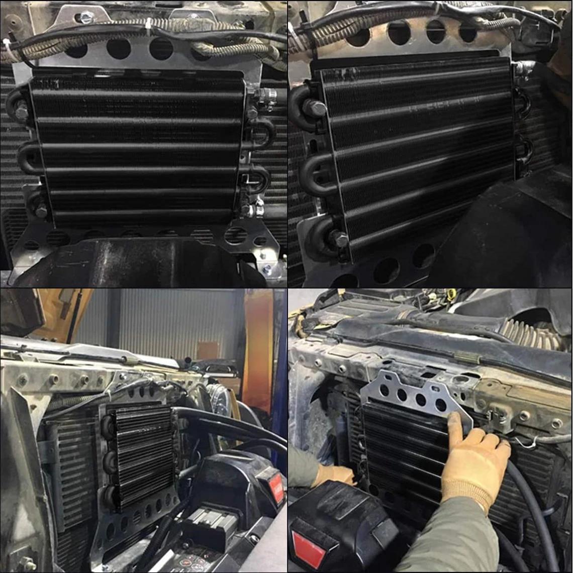 Kit de Refroidissement d'Huile Universel, 4 Nucle6 Nucle8 Nuclealuminum, pour Voiture, Transmission 