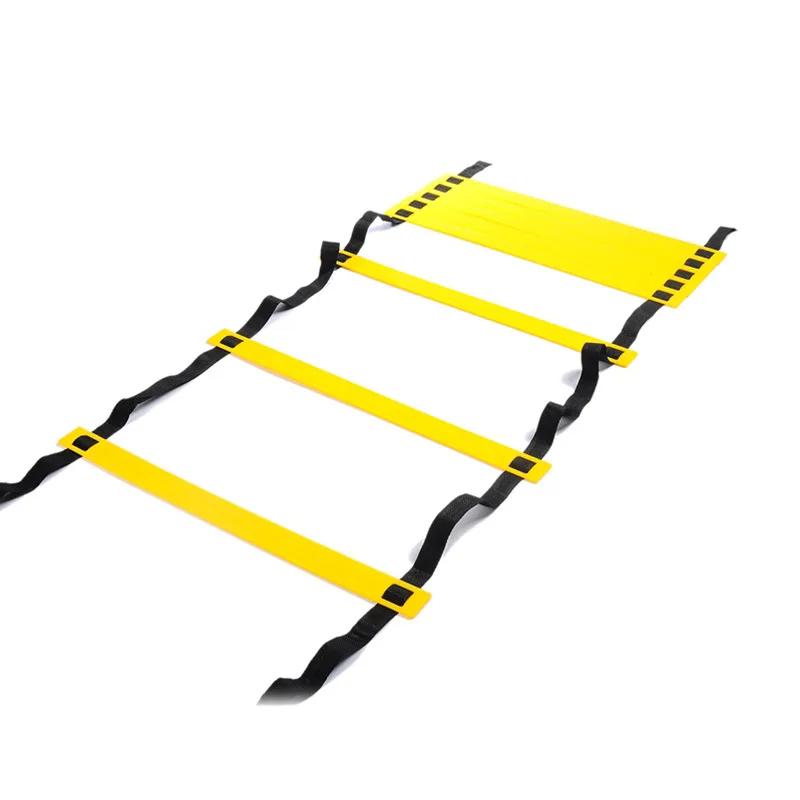 Échelles d'entraînement en nylon avec sangles, escalier agile, vitesse d'agilité, fitness, football,