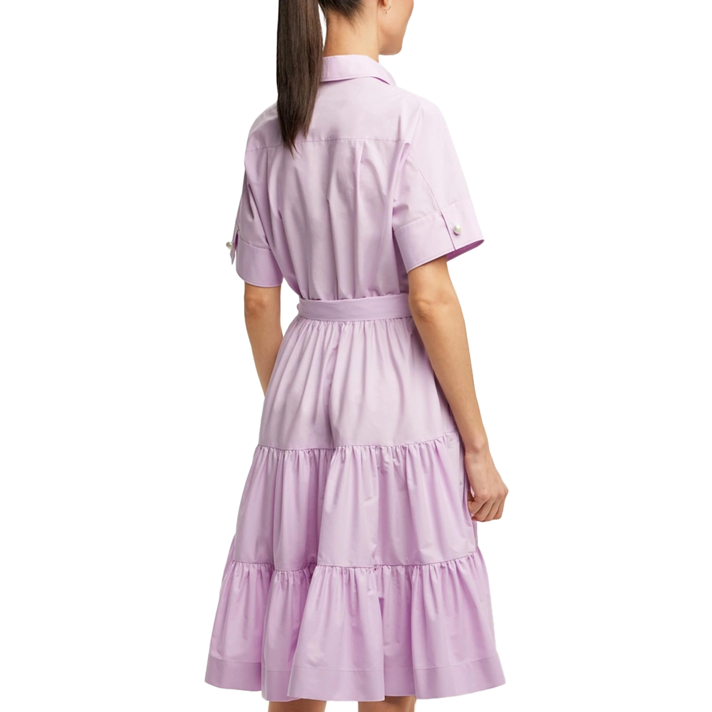 CHCH robe femme nouveau col rose brodé tenue décontracté pour femme Simple fête d'affaires