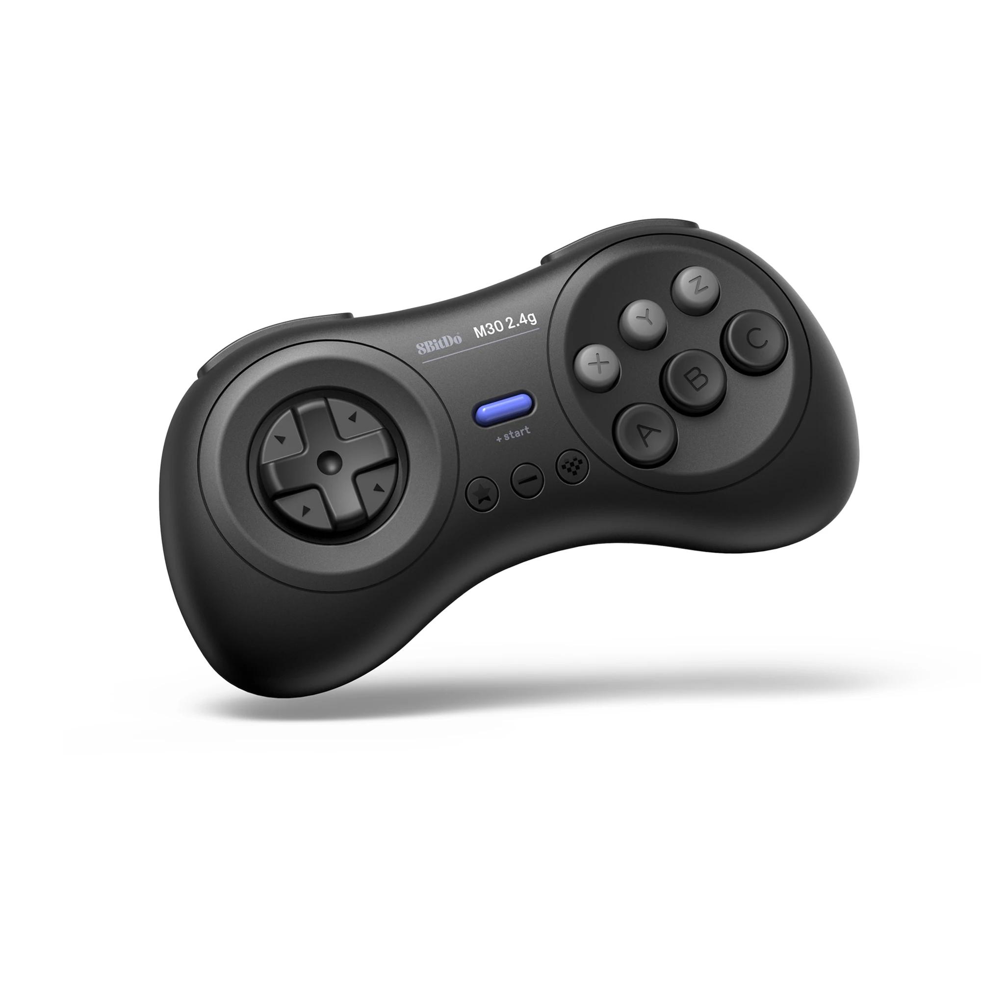 Manette de jeu sans fil 8BitDo M30 2.4G pour le Sega Genesis et Sega Mega Drive d'origine - Sega Gen