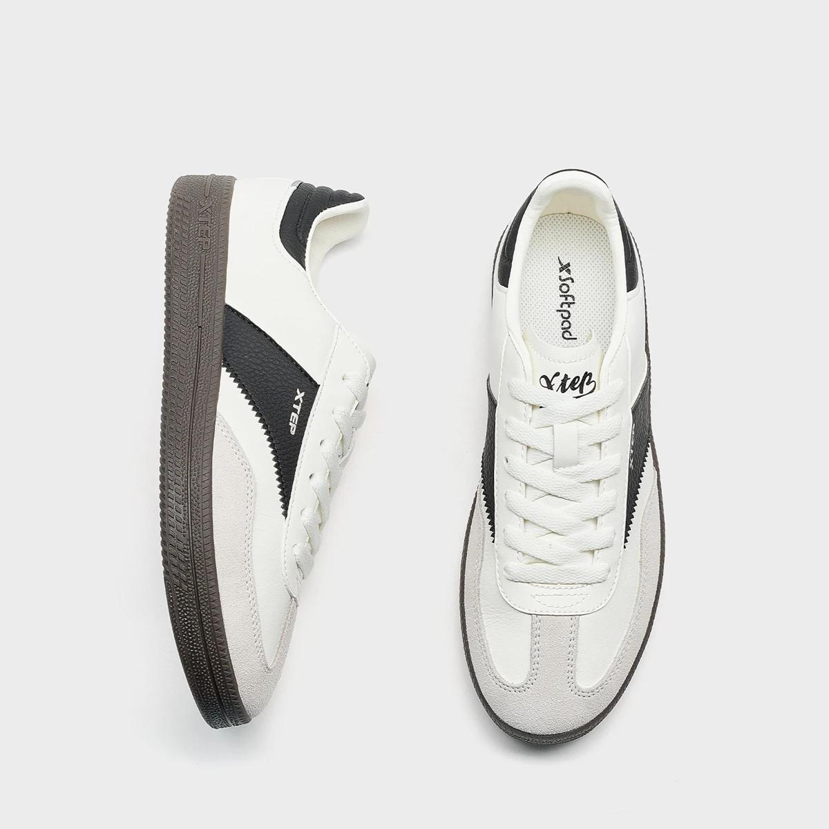 Xtep GAT-Chaussures de skateboard pour femmes, baskets souples de rue, chaussures de sport confortab