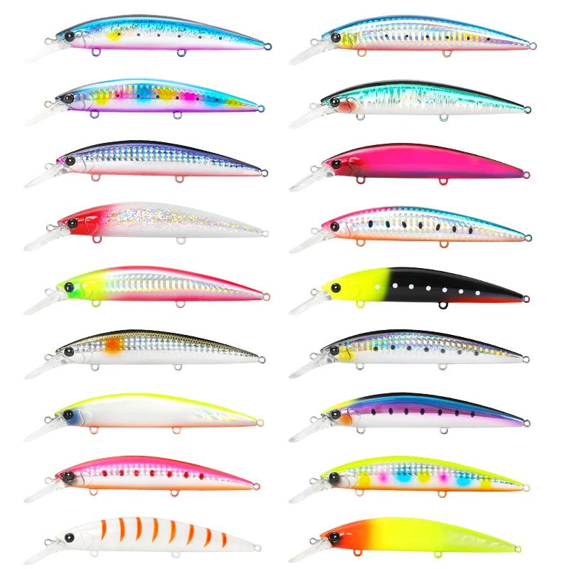 TSURINOYA 110mm 37g leurre de pêche en mer poids lourd Max 80m Ultra longue coulée coulant vairon as