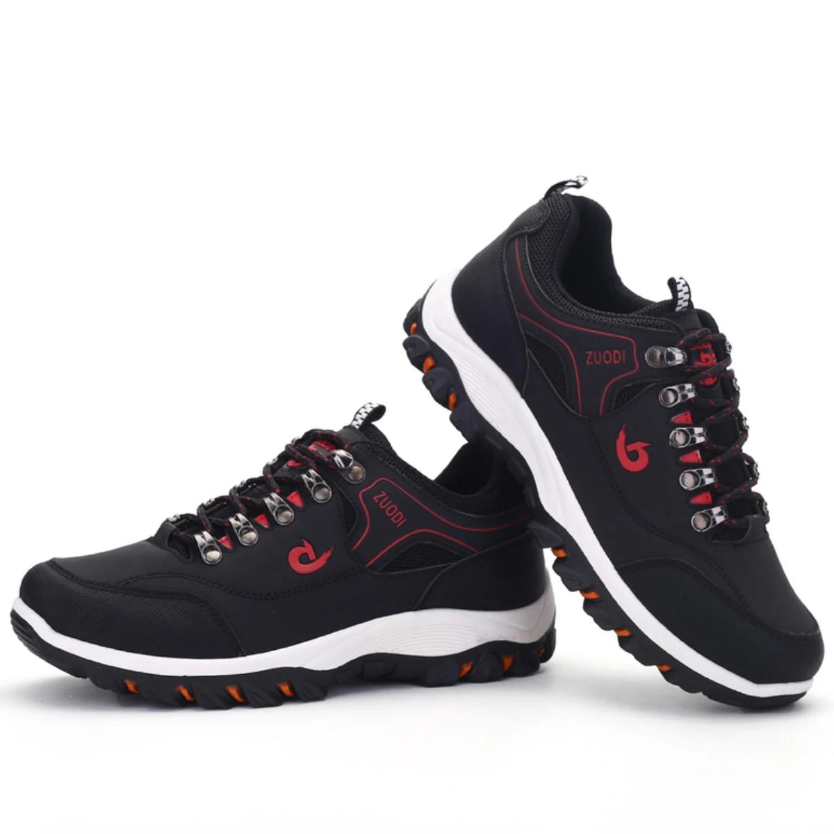 Modèles d'automne et d'hiver, chaussures de randonnée imperméables pour hommes, chaussures de sport 
