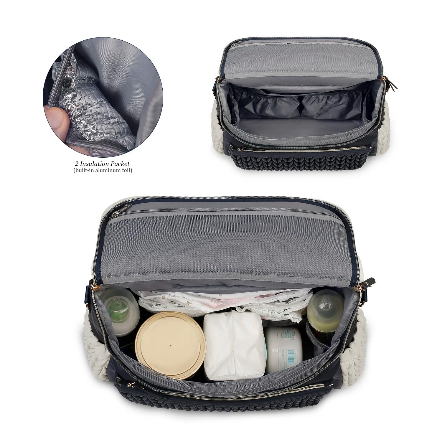 Sac maman, épaule unique, multifonctionnel. Sac maman avec sangles amovibles, grande capacité