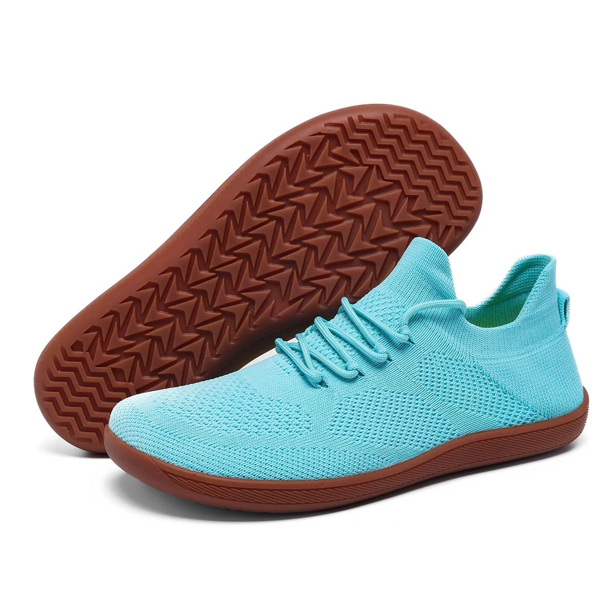 Chaussures pieds nus minimalistes unisexes, légères et respirantes, semelles zéro, chaussures de cou