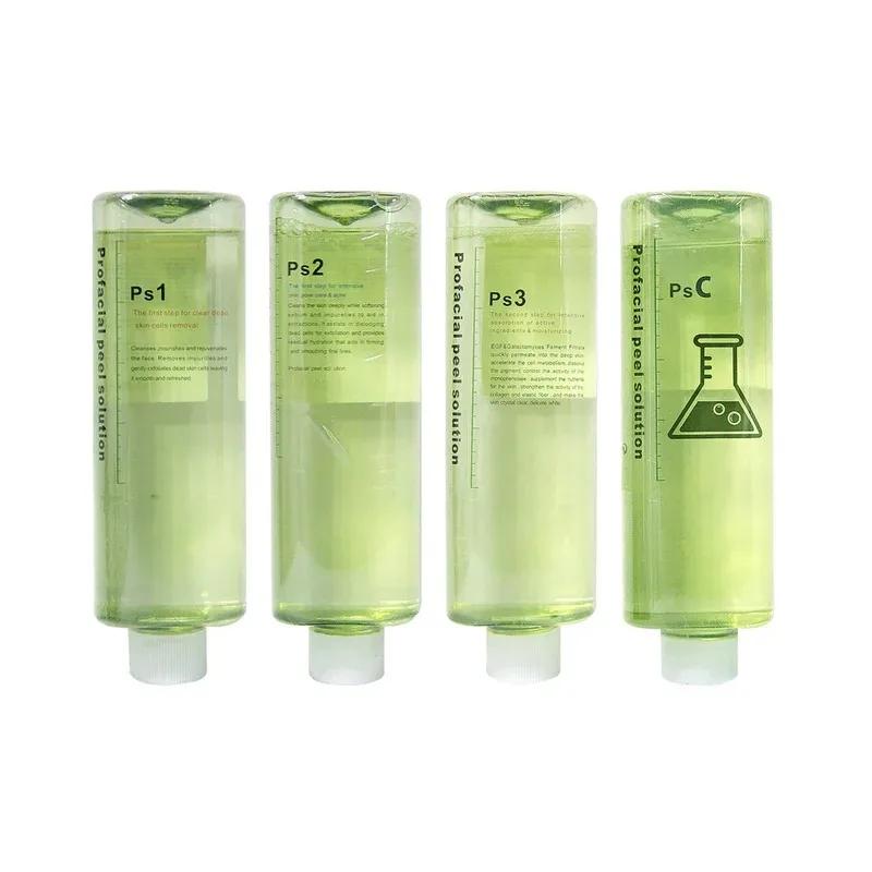 4 en 1 Aqua Peeling Solution Hydrafaciale Sérums pour le nettoyage du visage Hydra Dermabrasion Solu