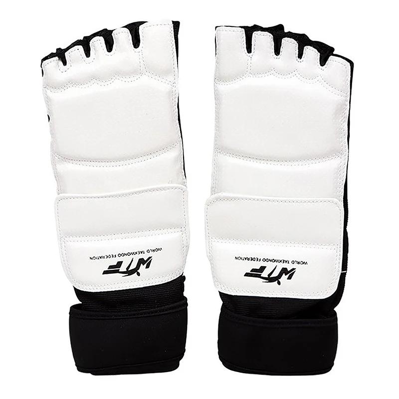Gants de pieds en cuir pour Taekwondo, anneau de Rotterdam, protection de rinçage de karaté, équipem