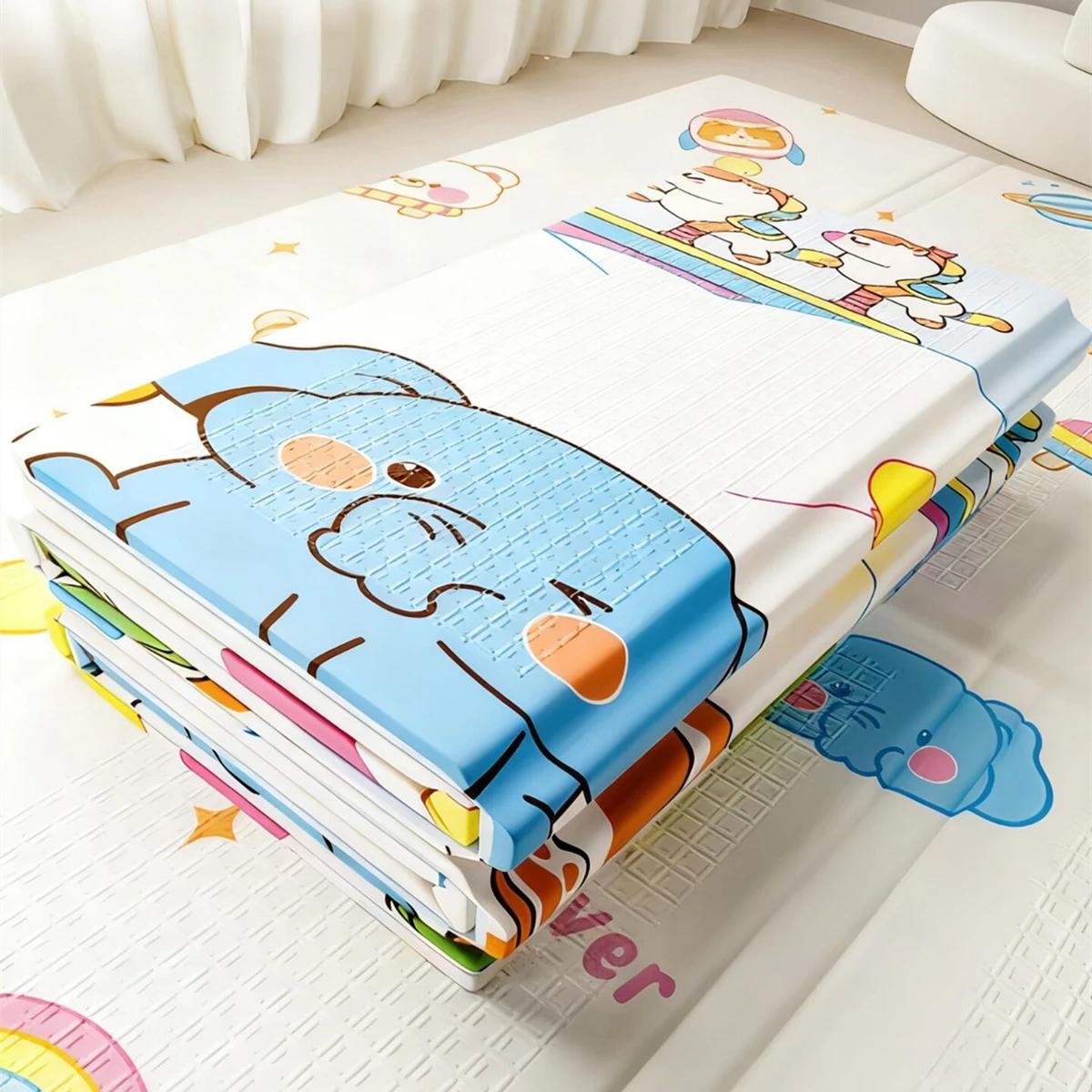 Tapis de jeu pliable pour bébé, tapis éducatif Non toxique pour enfants dans la pépinière, tapis d'e
