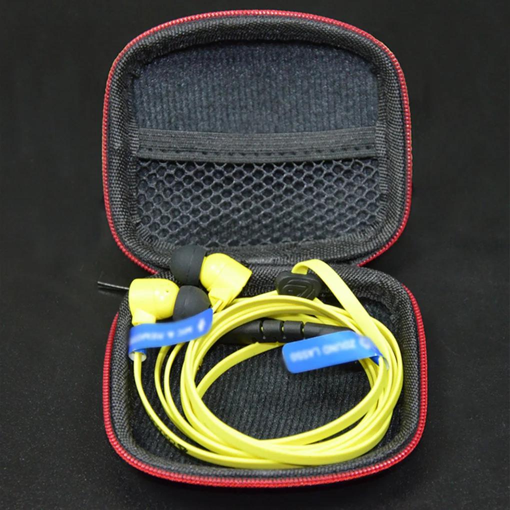 Étui pour écouteurs, boîte pour écouteurs, étui pour casque Bluetooth, étui carré portable pour casq