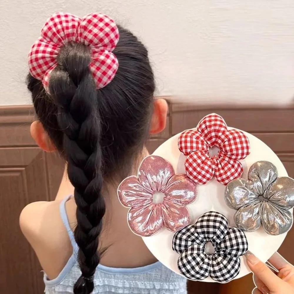 Chouchous à fleurs Super mignons pour enfants, accessoires de bandeau élastique pour filles, cravate