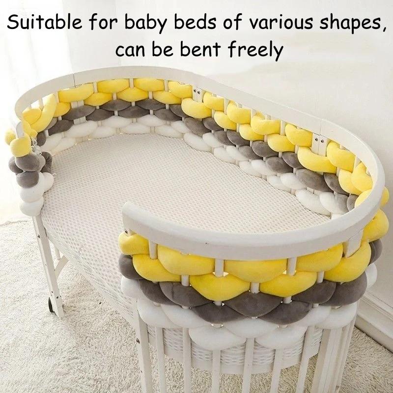 Garde-corps de circonférence de lit Anti-collision, 5M, 196 pouces, décoration de chambre de bébé, t