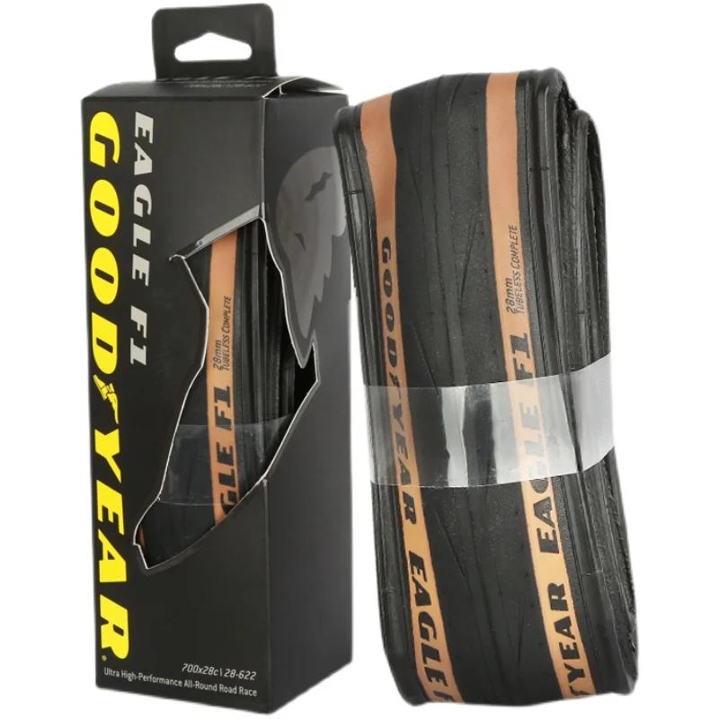 Goodyear Eagle F1 pneu de vélo de route Tubeless/Tube pneu 700x2 5/28/30/32C vélo pliable Anti-creva